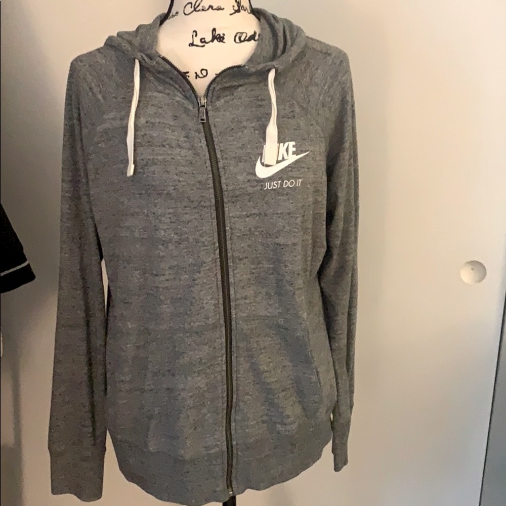 Nike front zip hoodie
